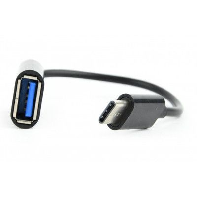 Дата кабель OTG USB 2.0 AF to Type-C 0.2m Cablexpert (AB-OTG-CMAF2-01) | Зображення 1