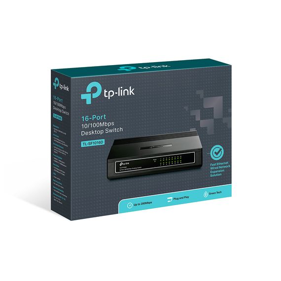 Комутатор мережевий TP-Link TL-SF1016D | Зображення 2