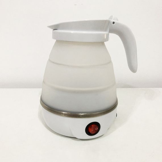 Электрочайник складной Travel Folding 600 мл, Хороший электрический чайник. UG-143 Цвет: белый | Зображення 7