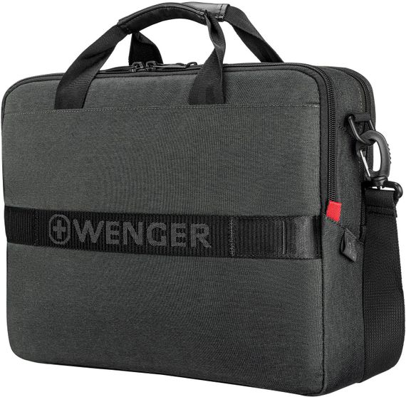 Wenger Сумка для ноутбука, MX ECO Brief 16', антрацит (612263) | Зображення 3