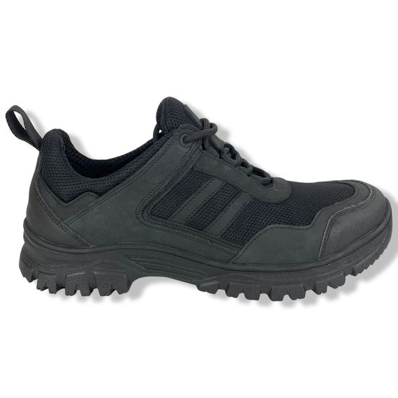 Кросівки літні на гумовій підошві зі збільшеною сіткою Розмір 44 Чорні | Зображення 1