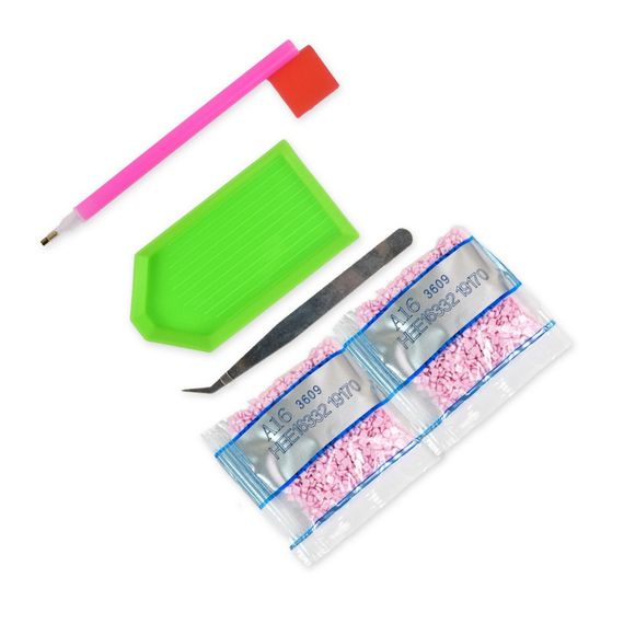 Алмазная мозаика "Солнечный букет" HEE13829 30х30 см | Зображення 2