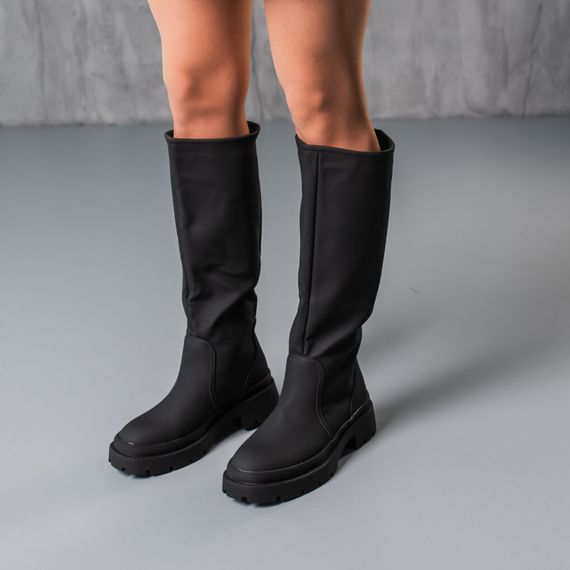 Чоботи жіночі Fashion Zinnia 3869 41 розмір 26 см Чорний | Зображення 6
