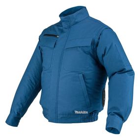 Куртка акумуляторна з вентиляцією Makita DFJ312A2XL (LXT, CXT, без акумуляторів та зарядного пристрою)
