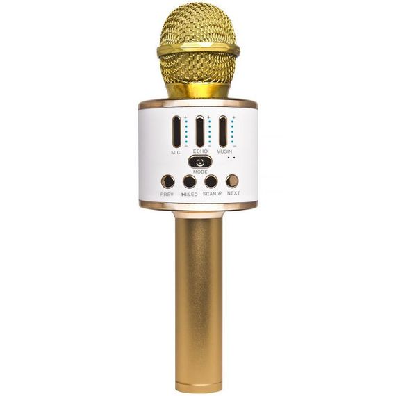 Караоке Мікрофон-колонка Q88 Golden