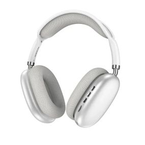 Навушники BOROFONE BO22 Plus Elegant BT headphones Silver