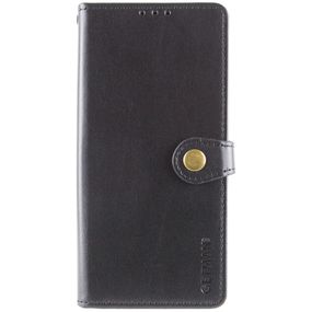 Шкіряний чохол-книжка GETMAN Gallant (PU) для ZTE Blade A55 4G Чорний