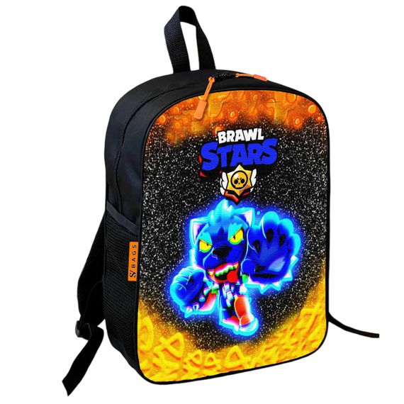 Рюкзак школьный детский 36х27см Бравл Старс с принтом для мальчика (00633)