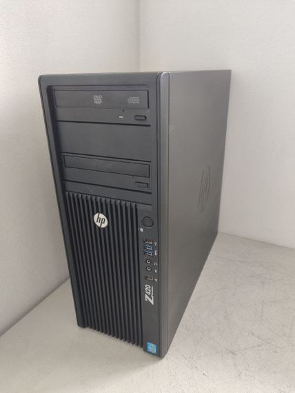 Робоча станція HP Z420 Workstation Tower / Intel Xeon E5-2658 V2 (10 (20) ядер по 2.4 - 3.0 GHz) / 32 GB DDR3 / 256 GB SSD / nVidia Quadro M2000, 4 GB GDDR5, 128-bit / DVD-ROM б/в + Подарунок Розумна інтерактивна зубна щітка Colgate Connect M1 / Bluetooth | Зображення 1