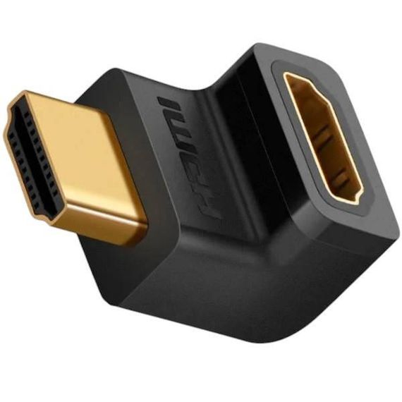 Адаптер UGREEN HDMI 4K Adapter Male to Female Up-angled