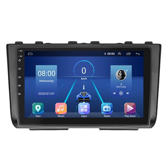 Штатна магнітола Lesko для Hyundai Creta II 2021-н.в. екран 9" 6/128Gb 4G Wi-Fi GPS Top