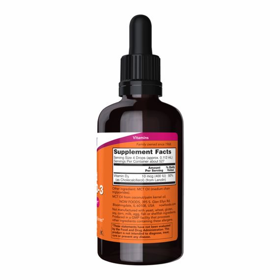 Liquid Vitamin D-3 - 59ml (2fl oz) | Зображення 1