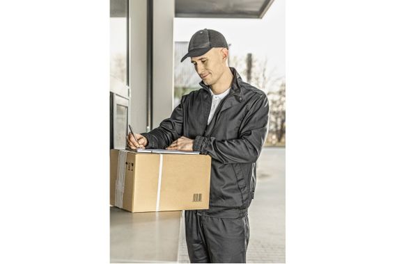 Куртка робоча Hoegert FABIAN HT5K307-XL 65% поліестер, 35% бавовна темно-сіра, XL (54) | Зображення 2