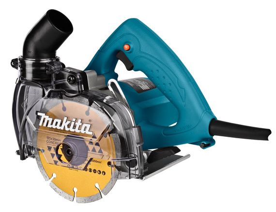 Пила дискова ручна по каменю Makita 4100KB (125 мм, 12200 об/хв, 40 мм, 1400 Вт, сухий різ) | Зображення 2