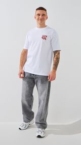 Футболка з принтом чоловіча GENUA G01222-0018 3XL Білий shop (2000999391538)
