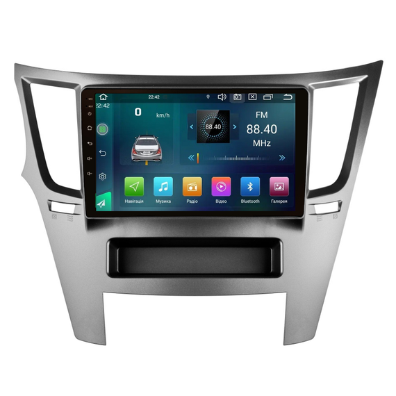 Штатна магнітола Cyclone C9 CPL. 2+32GB. CARPLAY Subaru Legacy 2009-2014
