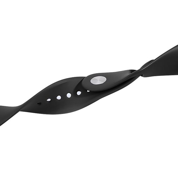 Ремінець Hoco WA01 Flexible series Apple watch (42/44/45/49mm) Black | Зображення 1