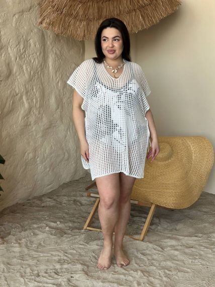 Жіноча пляжна туніка Plus Size | Зображення 8