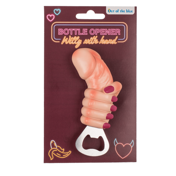 Відкривачка Bottle Opener Willy With Hand, 13 см | Зображення 4