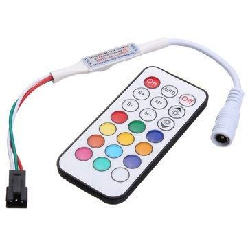 Контролер PROLUM SPI RGB 21 кнопка RF 6A 3PIN