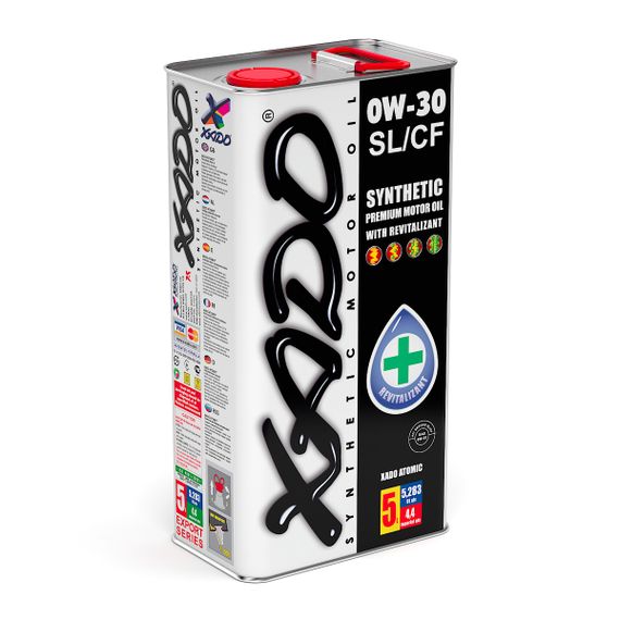 Синтетична олива XADO Atomic Oil SL/CF 0W-30  5л