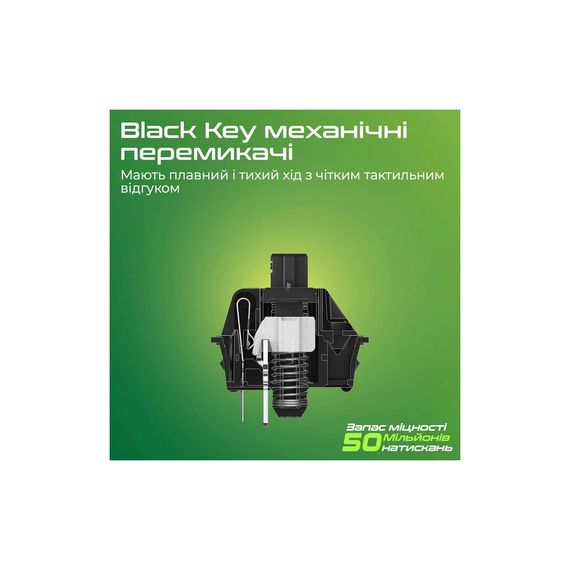Клавіатура Vertux Tungsten USB Black (tungsten.black) | Зображення 1