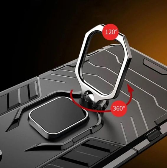 Чохол бампер Primolux Ring Armor для Apple iPhone 11 Pro Max - Black | Зображення 7