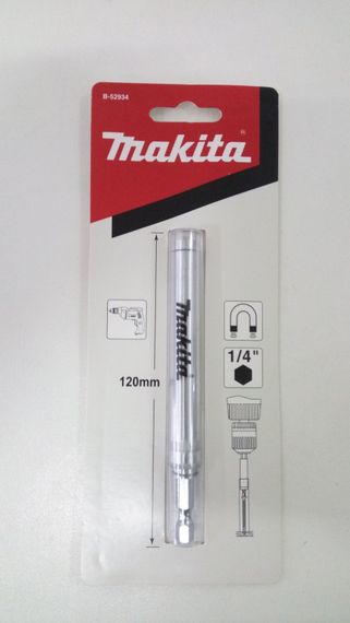 Битодержатель 120 мм с направляющей Makita B-52934 | Зображення 1