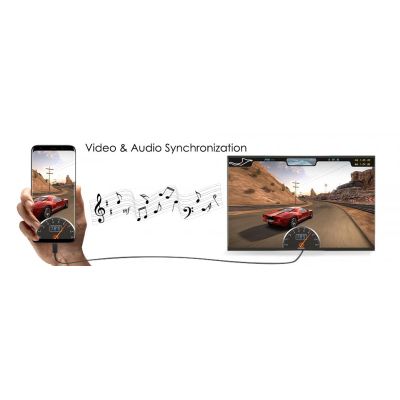 Кабель мультимедійний USB-C to HDMI 3.0m 4K 30Hz Choetech (XCH-0030BK) (XCH-0030BK) | Зображення 9