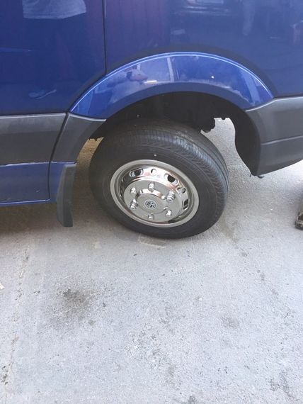 Колпаки из нержавейки Эксклюзив V1 (2 катковые, 4 шт) 2006-2013 для Mercedes Sprinter | Зображення 5