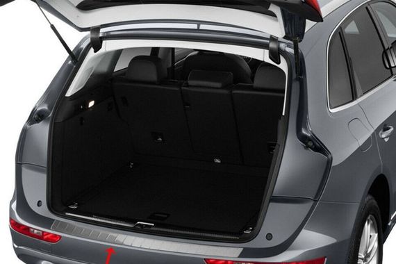 Накладка на задний бампер (OmsaLine) для Audi Q5 2017↗ гг.