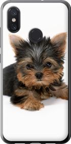 Чехол на Xiaomi Mi8 Щенок йоркширского терьера "931u-1499-17620"