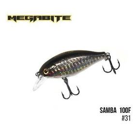 Воблер Megabite  Samba 100 F (60 mm, 12,5 g, 1 m) (31)