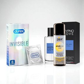 COMBO набір - (Hypno + pjur + Durex)