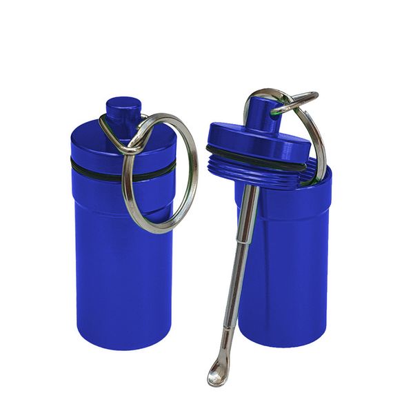 Брелок - Контейнер З Ложкою "Container Keychain Blue"