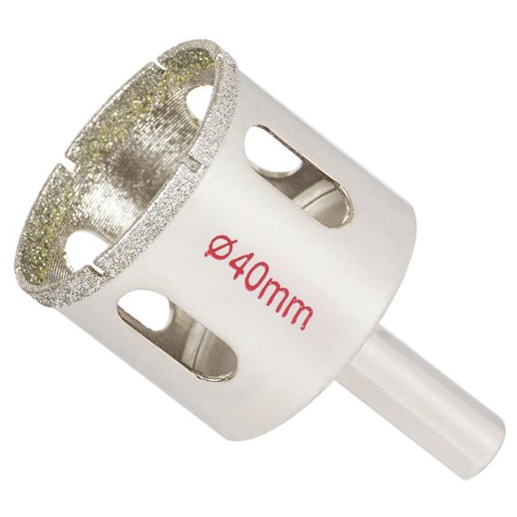 Коронка алмазна Sigma по кераміці і склу Ø40 мм (1541401)