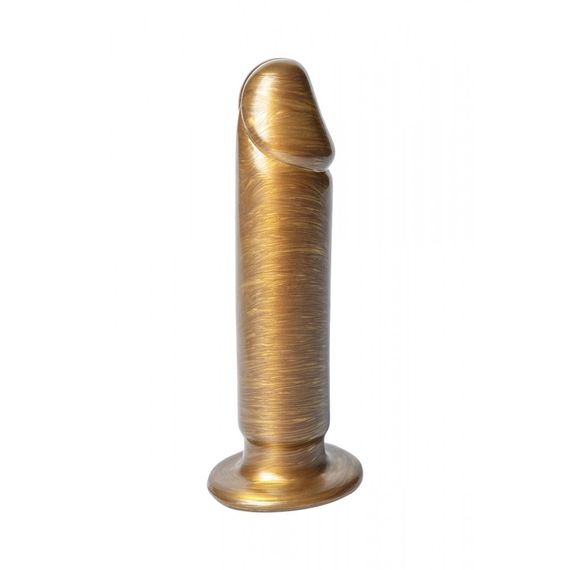 Фаллоимитатор реалистичный гигантский Chisa Dark Muscle на присоске, золотой Sex Aura | Зображення 2