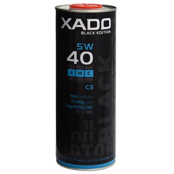 Моторна олива XADO Atomic Oil С3 AMC Black Edition синтетична 5W-40  1л
