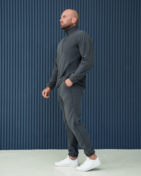 Костюм плюш графит M | Зображення 2