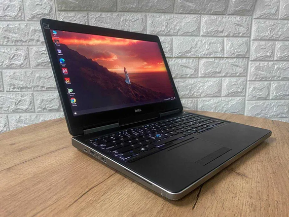 Ноутбук Dell Precision 7520 15.6"4K/IPS/Xeon E3 1535M/32/SSD256/QuadrM2200-4Gb | Зображення 1