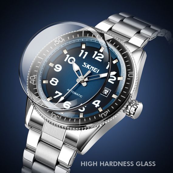 Годинник S2kmei 9232SSIBU Silver/blue-steel strap | Зображення 3