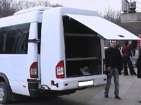 Навесной багажник для Mercedes Sprinter W901/902/903/904/905 1995-2006 гг | Зображення 1