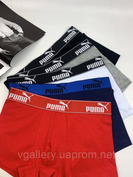 Мужское нижнее белье Puma | Мужские боксеры набор из 5 штук | Зображення 2