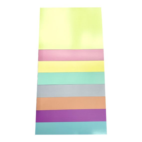 Набір кольорового картону "Пастельний" АП-1110, 8 кольорів | Зображення 1