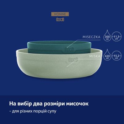 Тарілка дитяча Lovi Pistachio М&apos;ятні 2 шт (21/531_gre) | Зображення 4