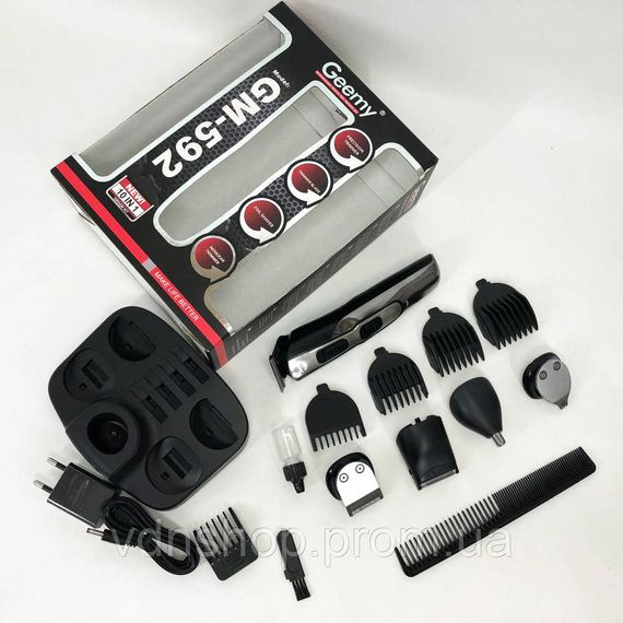 Електромашинка для стрижки, Машинка-тример для стрижки беспроводная Триммер висков ZU-85