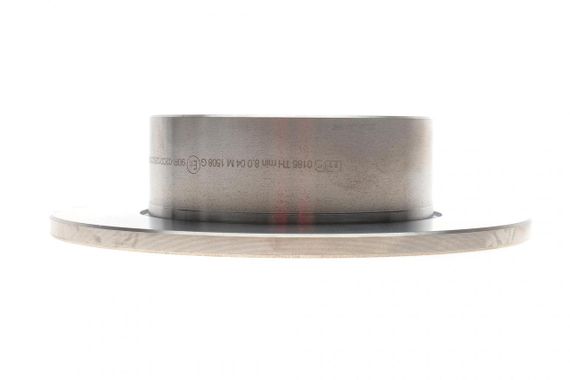 Диск гальмівний задній Audi 80 86-96 Audi 90 84-91 Audi 100 82-90 245x10  повний  23-0185 | Зображення 4