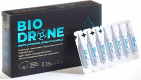 БАД, Комплекс гумінових і фулевових кислот Біодрон, 28 доз х 2 мл, NL International BioDrone