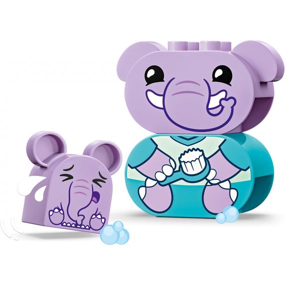 Конструктор LEGO DUPLO My First Повсякденні процедури: Час приймати ванну 15 деталей (10413) | Зображення 3