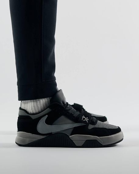 Кроссовки  Air Jordan x Travis Scott “Cut The Check” Grey Black , Вьетнам A1397 | Зображення 3